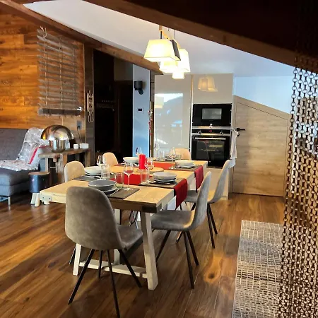 Apartamento Penthouse L'ourse Bleue - Sauna Privatif - Acces Direct Aux Pistes Courchevel