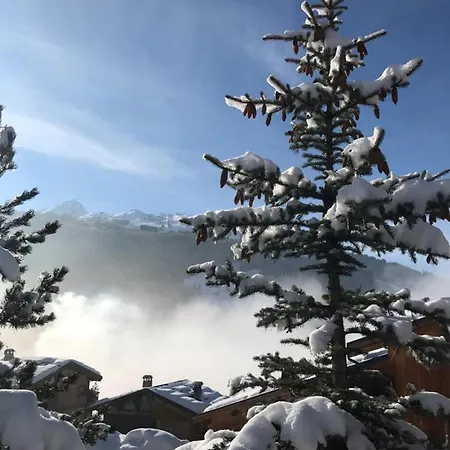 Penthouse L'ourse Bleue - Sauna Privatif - Acces Direct Aux Pistes Lägenhet Courchevel