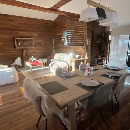 Appartement Penthouse L'ourse Bleue - Sauna Privatif - Accès Direct Aux Pistes *