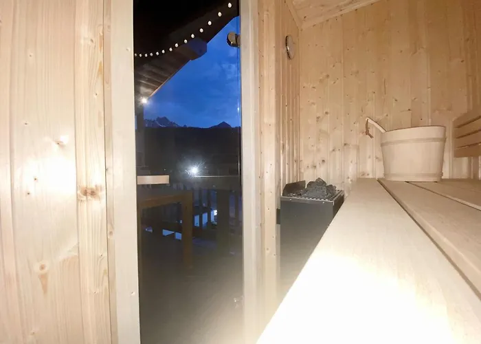 Penthouse L'ourse Bleue - Sauna Privatif - Acces Direct Aux Pistes Apartament