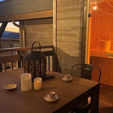 Penthouse L'ourse Bleue - Sauna Privatif - Acces Direct Aux Pistes * Courchevel