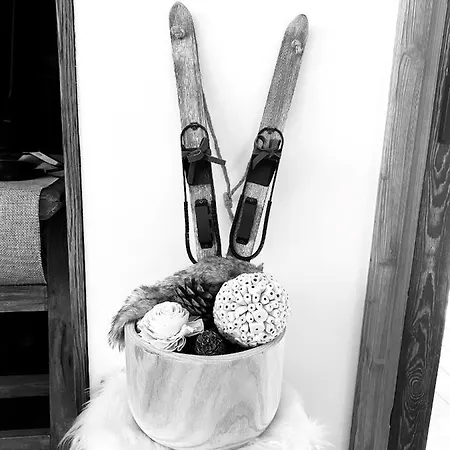 Penthouse L'ourse Bleue - Sauna Privatif - Acces Direct Aux Pistes Lägenhet