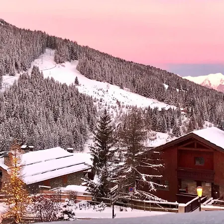 Penthouse L'ourse Bleue - Sauna Privatif - Acces Direct Aux Pistes Lägenhet Courchevel