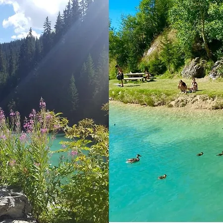 Penthouse L'ourse Bleue - Sauna Privatif - Acces Direct Aux Pistes Lägenhet *