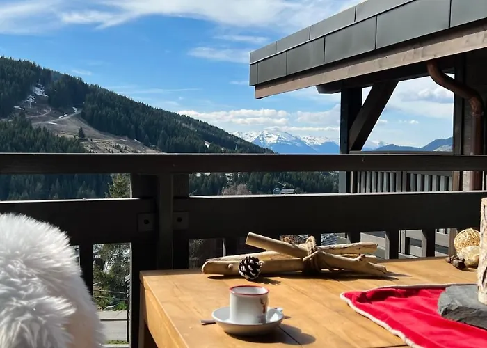 Appartamento Penthouse L'ourse Bleue - Sauna Privatif - Acces Direct Aux Pistes Courchevel