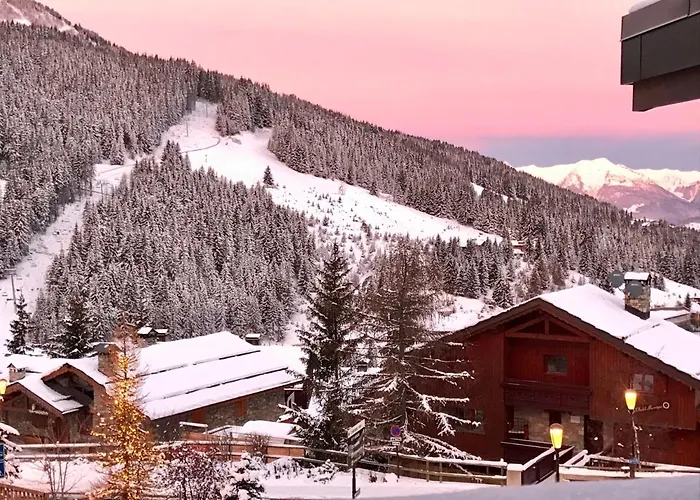 Penthouse L'ourse Bleue - Sauna Privatif - Acces Direct Aux Pistes Appartamento Courchevel