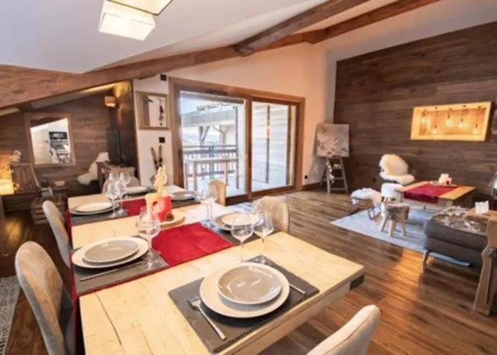 Appartamento Penthouse L'ourse Bleue - Sauna Privatif - Acces Direct Aux Pistes